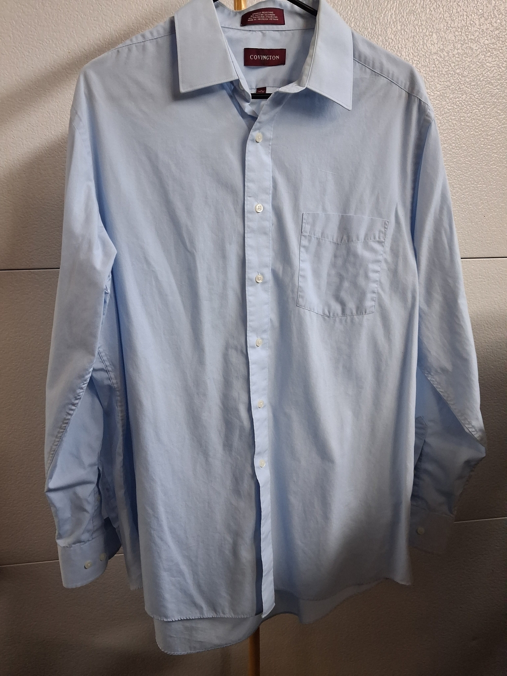 Covington Light Blue Men’s Dress Shirt